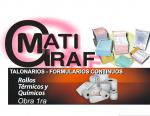 IMPRENTA - FORMULARIOS CONTINUOS - BOBINAS TERMICAS, TIKET, ROLLITOS DE PAPEL